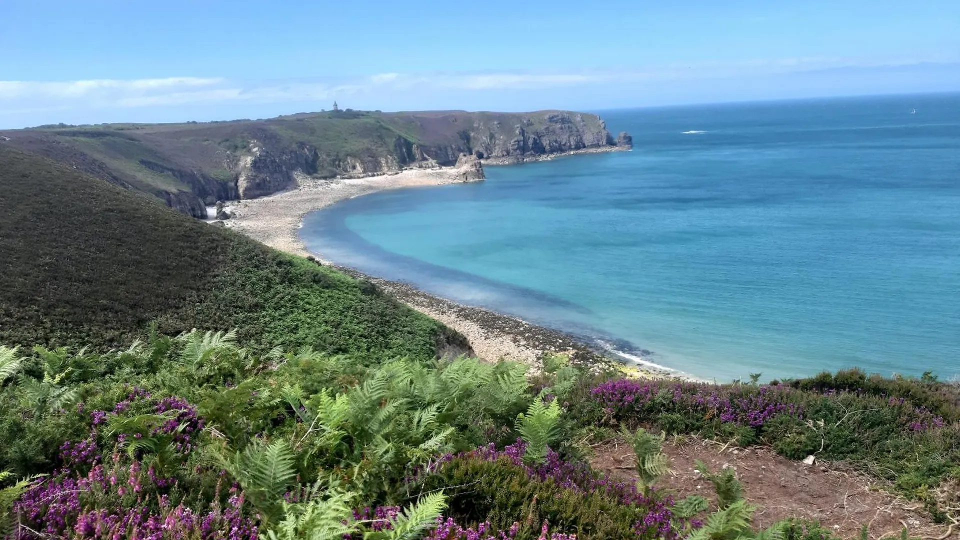 Vue Mer Panoramique Sur La Baie De St-Cast-Le-Guildo Saint-Cast-le-Guildo France